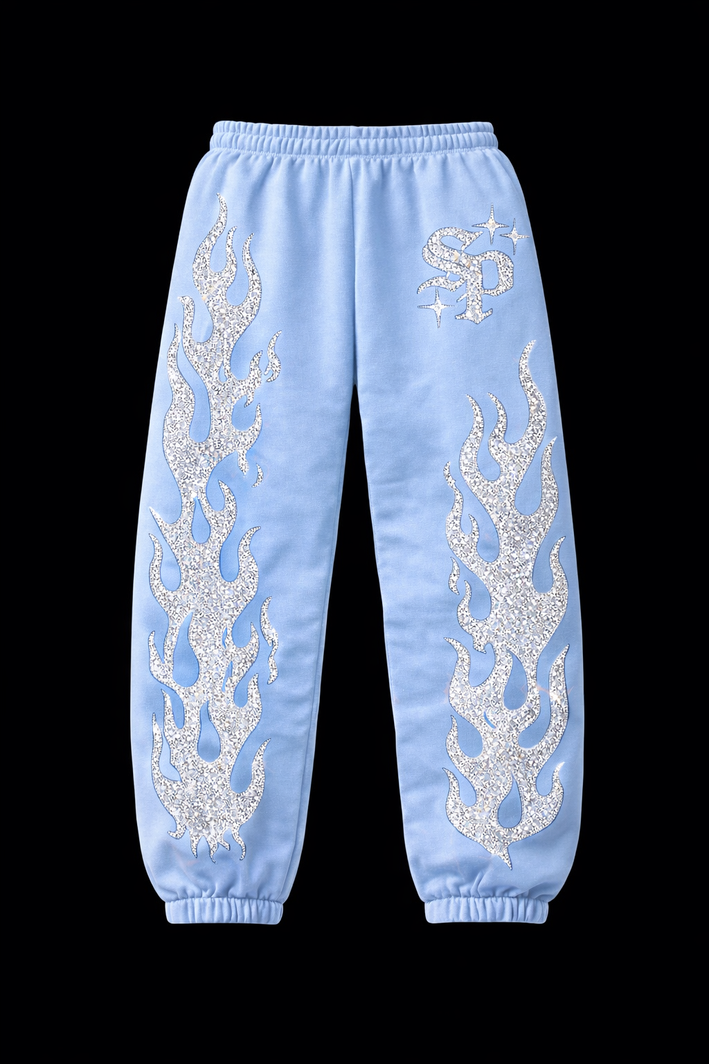 Rhinestone Superior Sweatpants (Flame Edition)