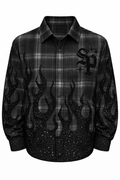 Rhinestone Superior Flannel (Flame Edition)