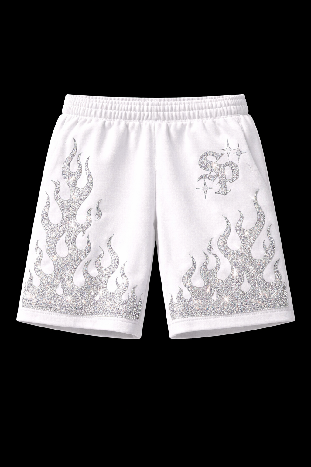 Rhinestone Superior shorts (Flame Addition)