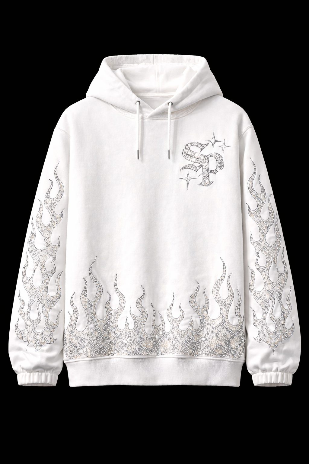 Rhinestone Superior Hoodie (Flame Edition)